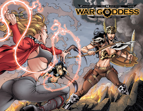 WAR GODDESS #12 WRAPAROUND