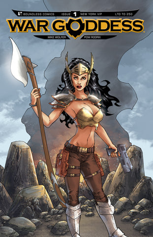 WAR GODDESS #1 NYCC VIP