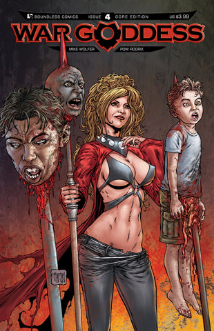 WAR GODDESS #4 Gore