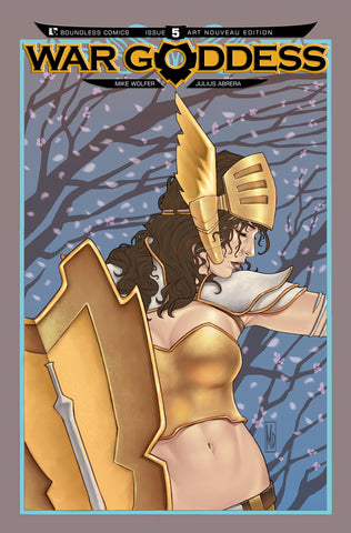 WAR GODDESS #5 Art Nouveau