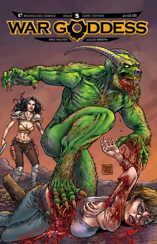WAR GODDESS #5 Gore
