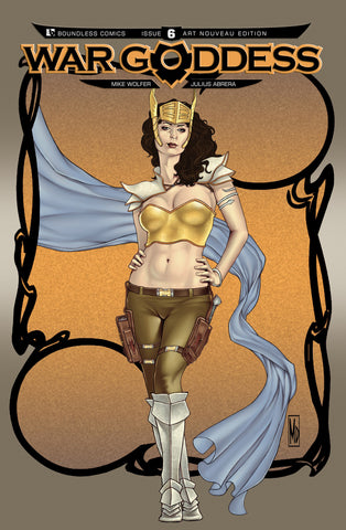 WAR GODDESS #6 Art Nouveau