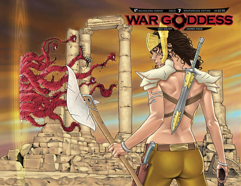 WAR GODDESS #7 WRAPAROUND CVR