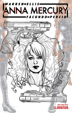 ANNA MERCURY #5 Design Sketch Order incentive