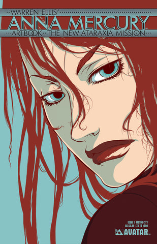 ANNA MERCURY ARTBOOK #1 Motor City Edition