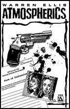 Warren Ellis' Atmospherics B&W GN Hardcover w/ sketch