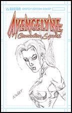 Avengelyne Convention Sp. Mychaels Sketch Ed.