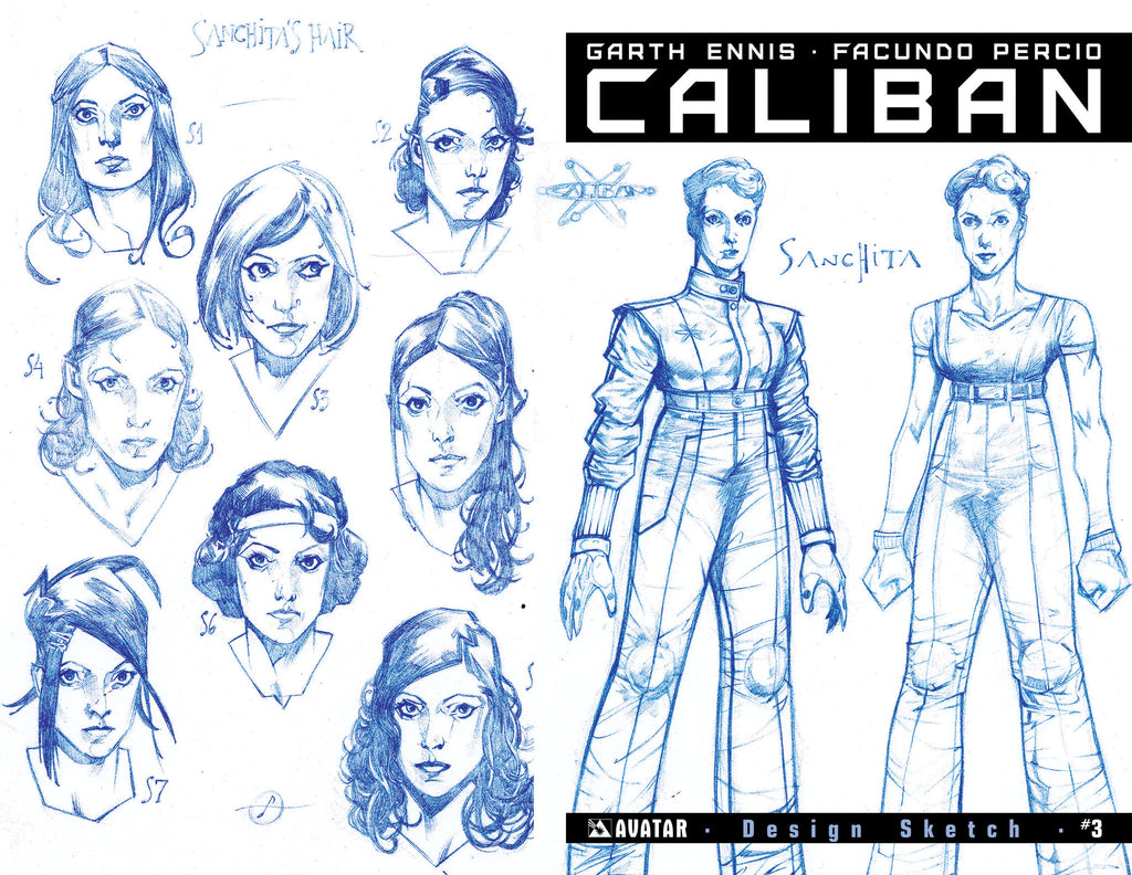 CALIBAN #3 Design Sketch