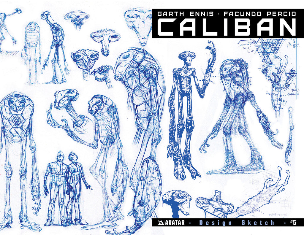 CALIBAN #5 Design Sketch