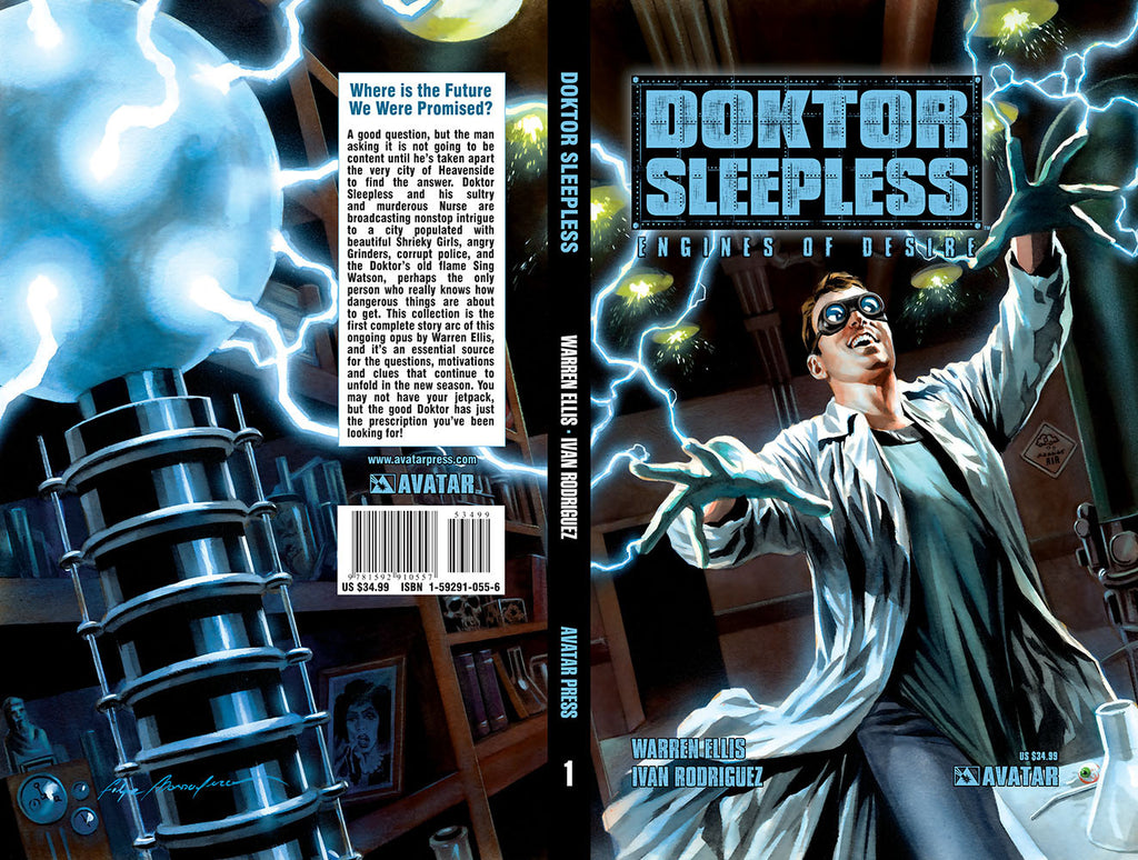 DOKTOR SLEEPLESS Vol 1: Engines of Desire Hardcover