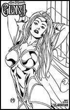 Alan Moore's Glory #0 - White Leather