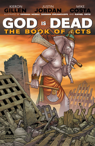 GOD IS DEAD: The Book of Acts #Omega - End of Days cover
