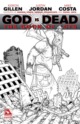 GOD IS DEAD: The Book of Acts #Omega - Pure Art cover