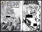 Hellina Hell's Angel 1 Nude  (Lightning) Plat 10th Ann Pr Set