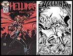 Hellina: Hell's Angel #1  (Lightning) 10th Ann Print Set