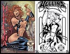 Hellina: Hell's Angel #2  (Lightning) 10th Ann Print Set
