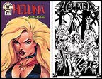 Hellina: Kiss of Death #1  (Lightning) - 10th Ann. Print Set