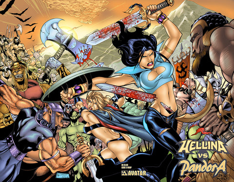 HELLINA vs PANDORA #3 Wraparound