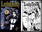 Lady Death: Btwn Heaven & Hell #1 10th Ann. Pr Set
