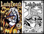 Lady Death: Between Heaven and Hell #2 10th Print Set