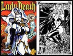 Lady Death: Between Heaven and Hell #4 10th Print Set