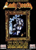 Lady Death Between Heaven and Hell #1 Poster Signed