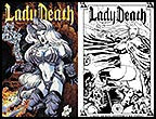 Lady Death Odyssey #2 10th Anniversary Print Set