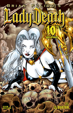 LADY DEATH #1 10th Anniversary Queen of the Dead