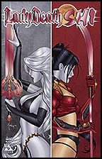 LADY DEATH / SHI Preview Ruby Red Con Foil