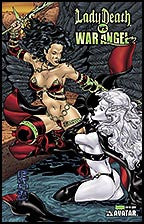 LADY DEATH vs. WAR ANGEL #1 Emerald Green Foil