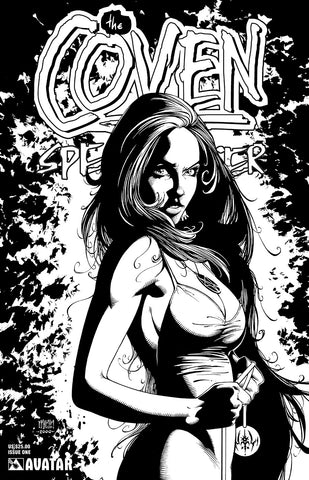Coven: Spellcaster #1 White Leather Cover