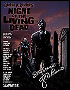 NIGHT OF THE LIVING DEAD: Back From the Grave Romero Signed