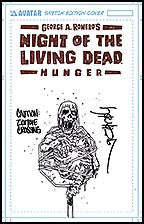 NIGHT OF THE LIVING DEAD: Hunger Burrows Sketch cover