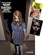 NIGHT OF THE LIVING DEAD: Just a Girl Sticker set