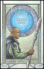 Stargate SG-1: Daniel's Song #1 Art Nouveau Teal'c