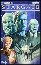 STARGATE SG-1: POW #3 Gold Foil