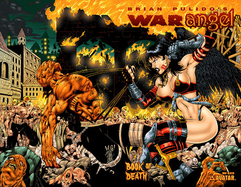 WAR ANGEL Book of Death Wraparound