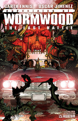 CHRONICLES OF WORMWOOD: The Last Battle #1 Ennis Signed Poster E